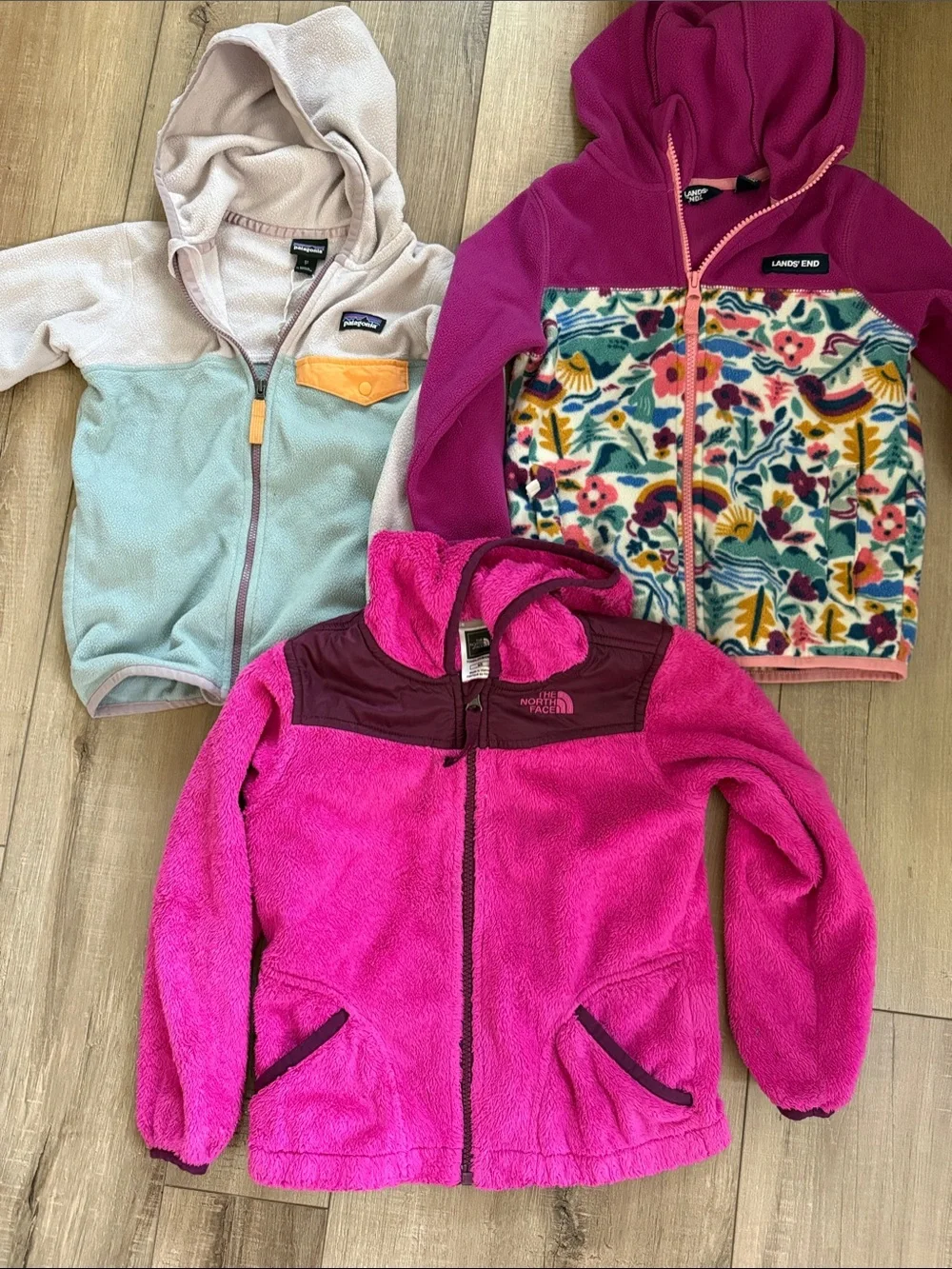Lot of Hooded Fleece Jackets for Kids